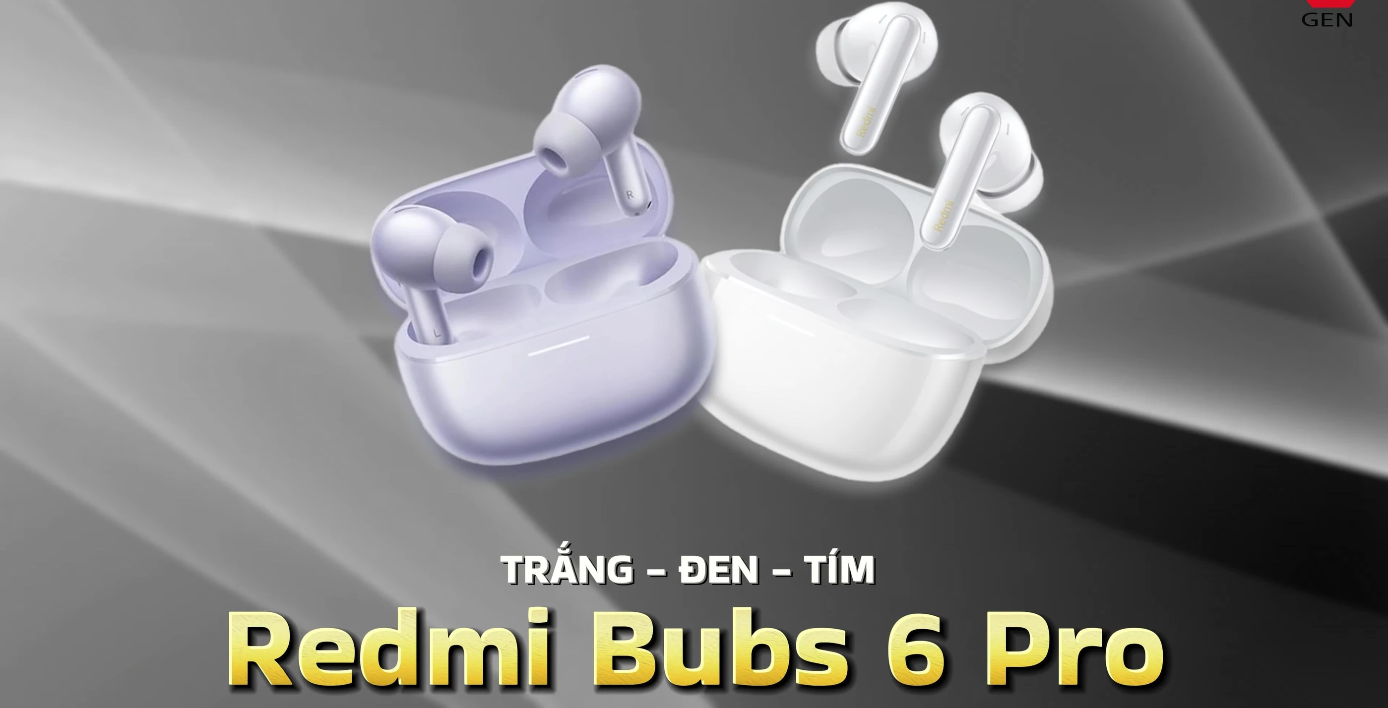 Redmi Buds 6 Pro màu tím