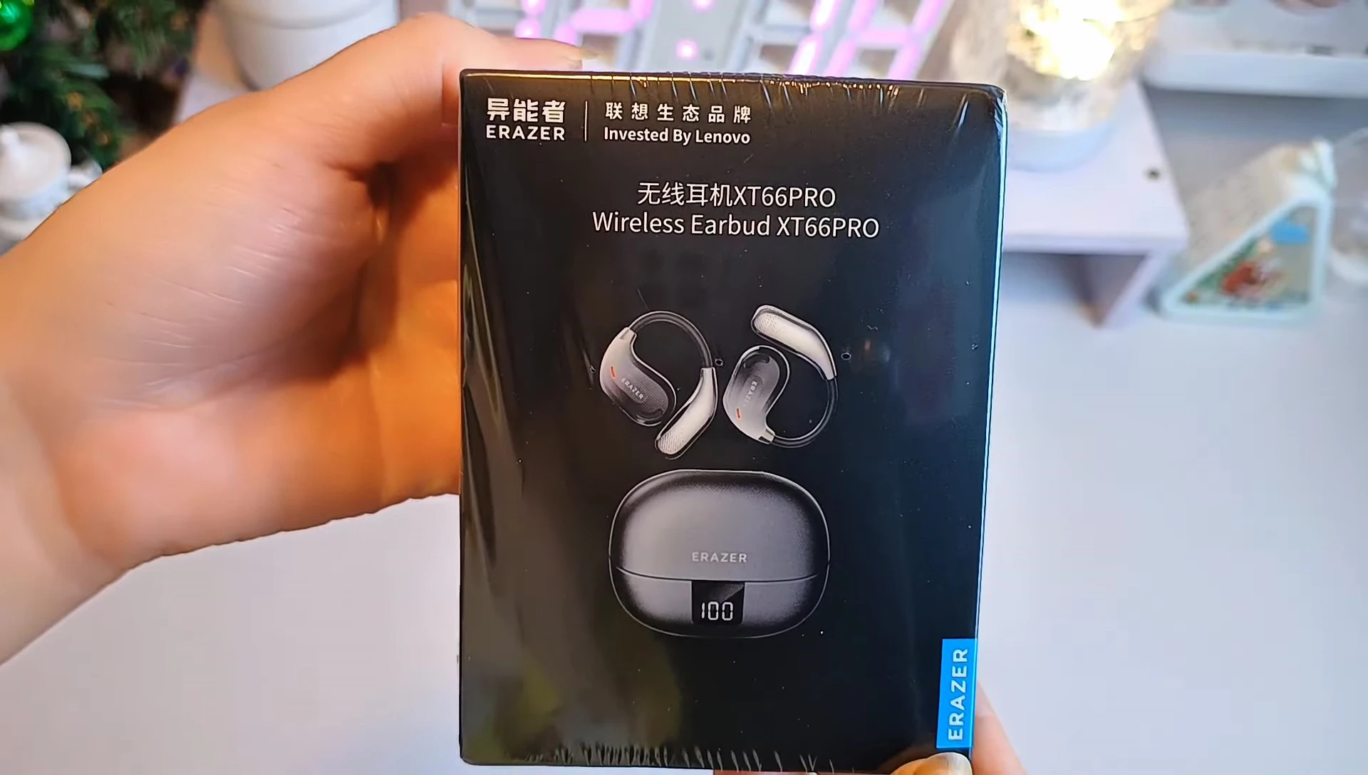 Hình ảnh hộp đựng tai nghe Lenovo XT66 Pro
