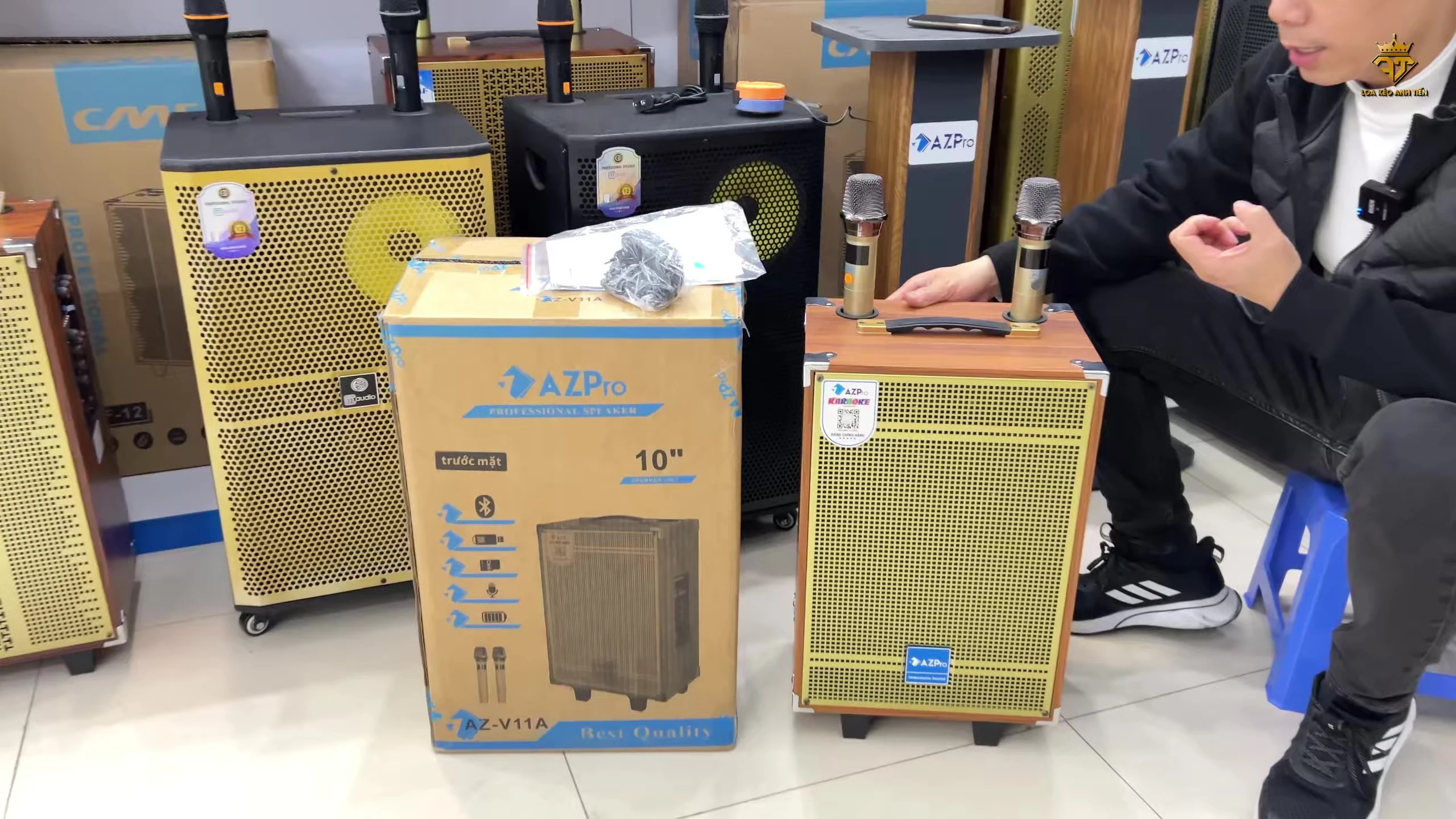 Ảnh minh họa chất lượng âm thanh bass của loa