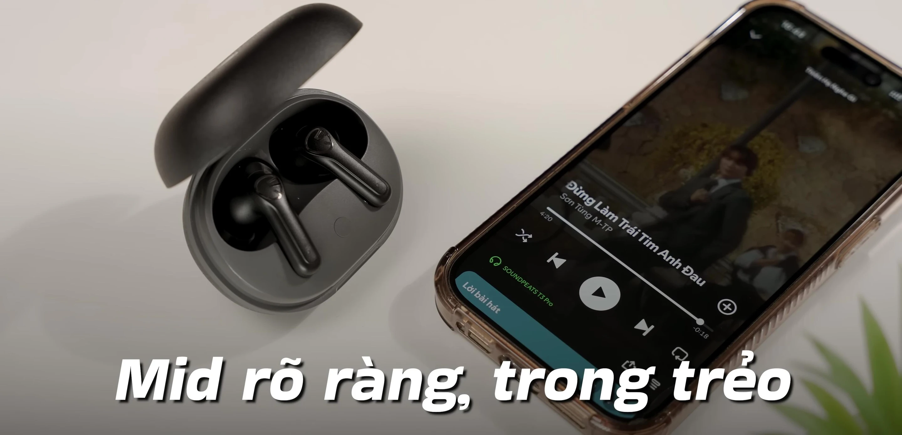 Hình ảnh minh họa chất âm mid rõ ràng, trong trẻo