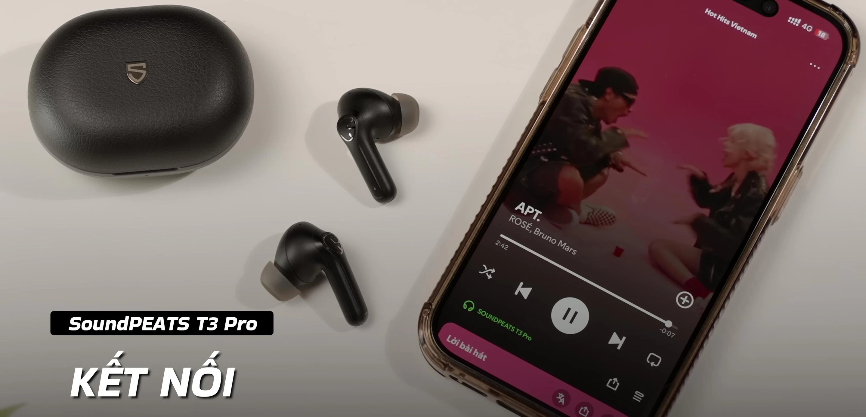 Hình ảnh hiển thị thông tin kết nối Bluetooth 5.4