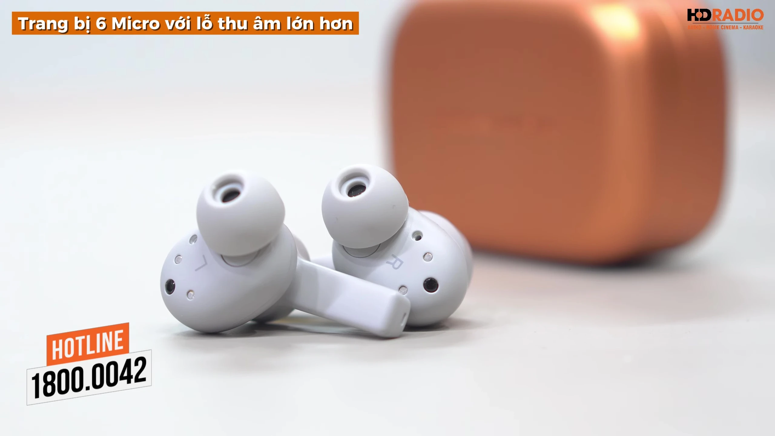 Hình ảnh micrô trên tai nghe