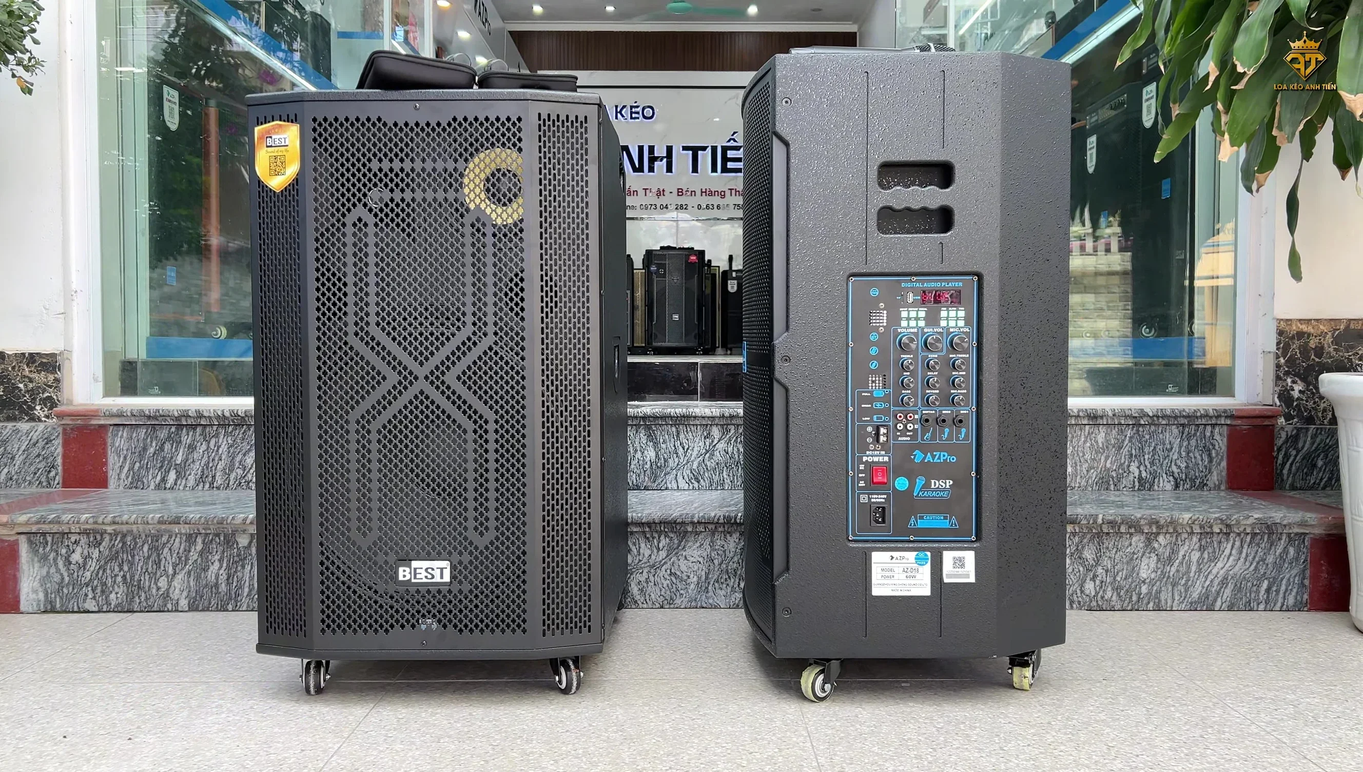 Loa kéo AZ D18 vs BEST 6930: Đánh giá chi tiết, sản phẩm nào đáng mua?