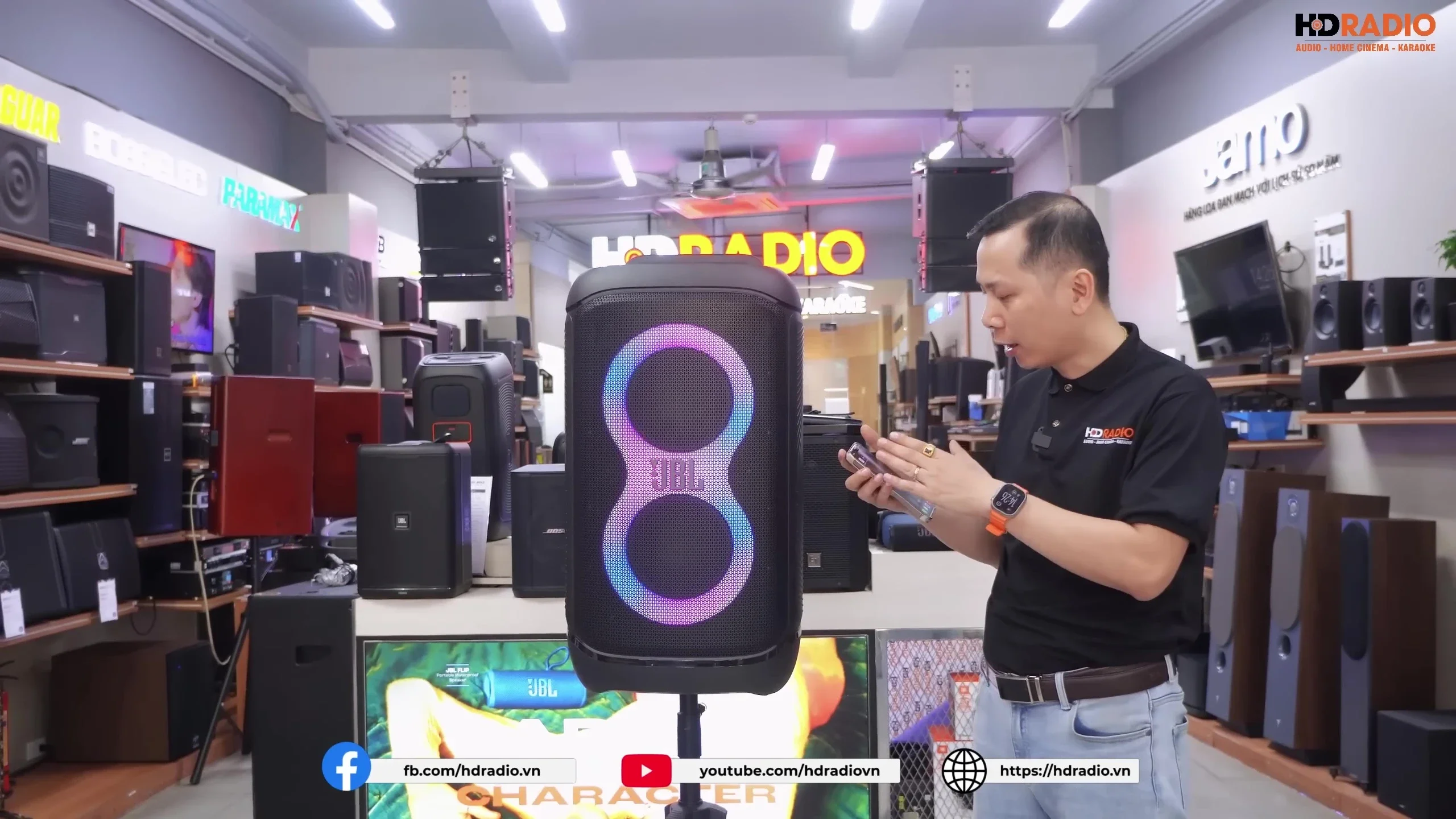 JBL PartyBox 520: Review Loa Di Động Siêu Phẩm 2025