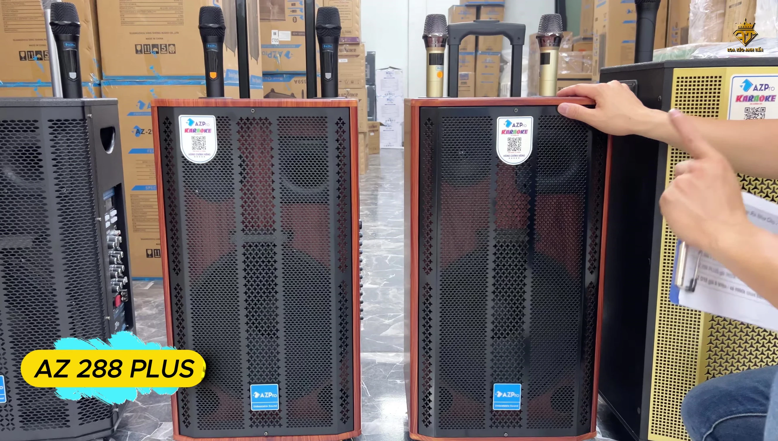 Hình ảnh cận cảnh loa AZ Pro