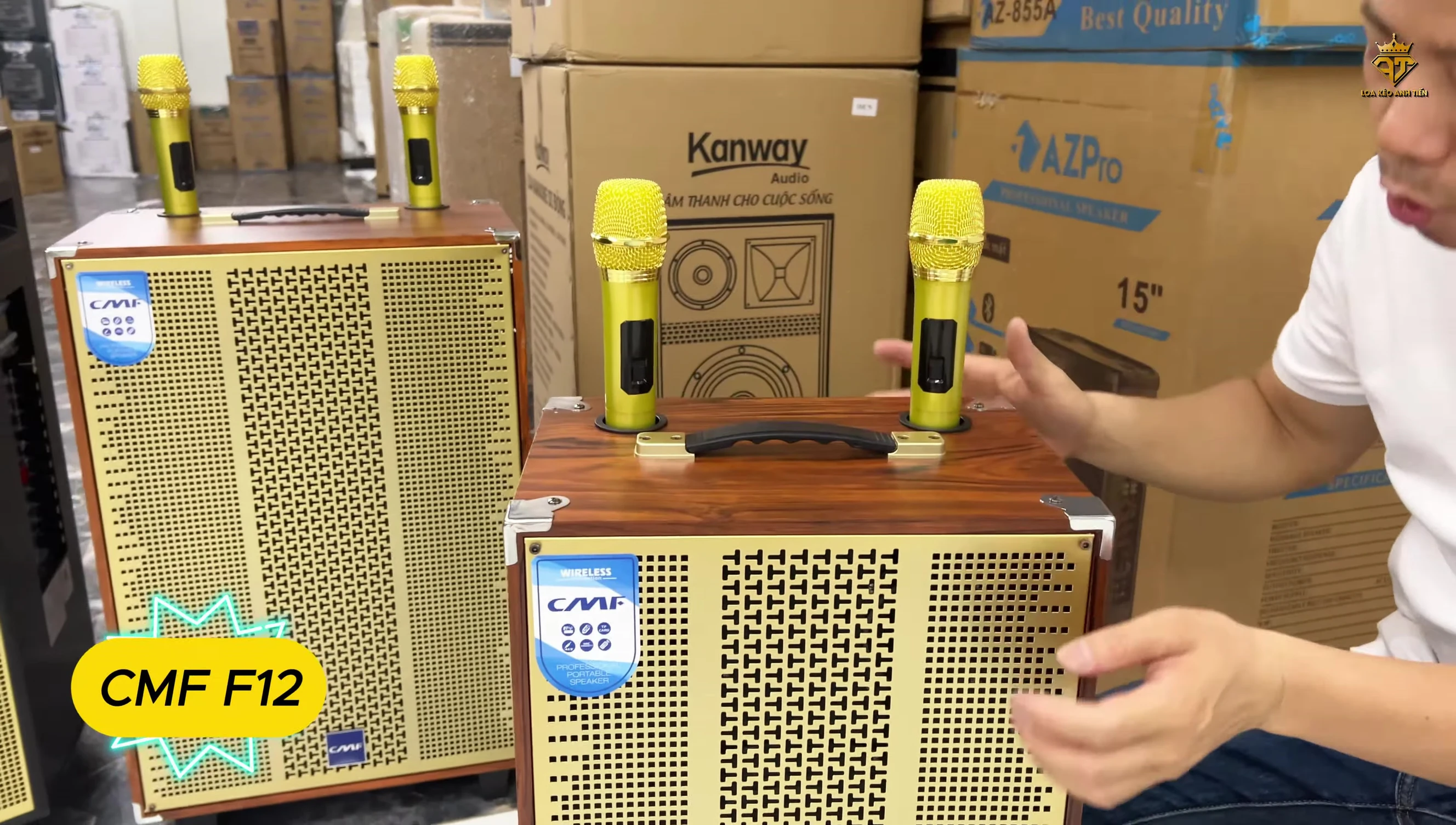 Hình ảnh toàn cảnh loa CMF F12 mới nguyên